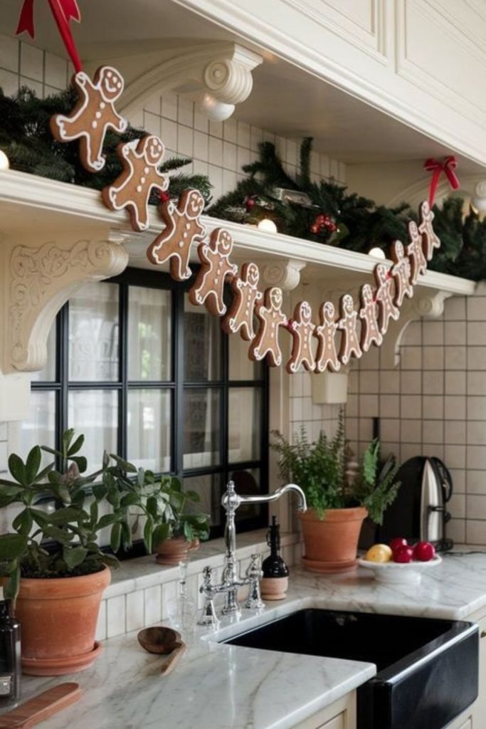 Gingerbread String Garland