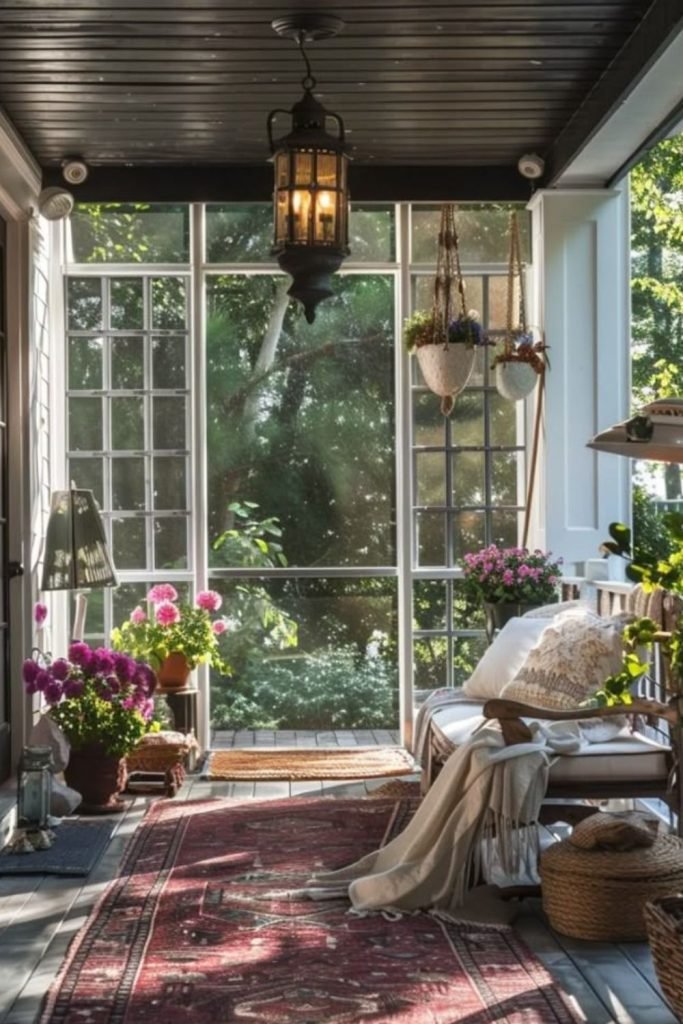 Glass Enclosed Porch