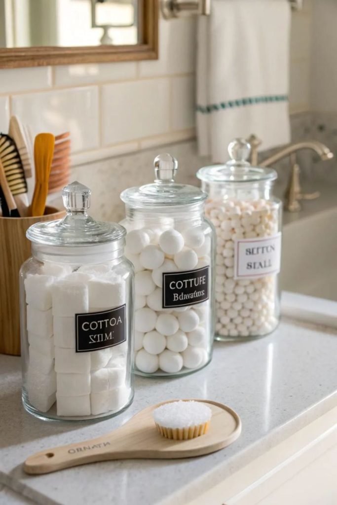 Glass Jar Storage