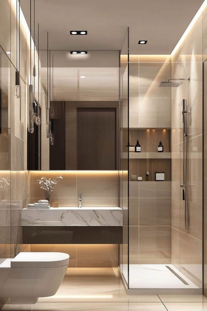 Glossy Tile Surfaces