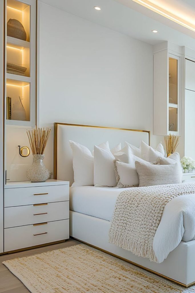 Gold Panel Bedroom