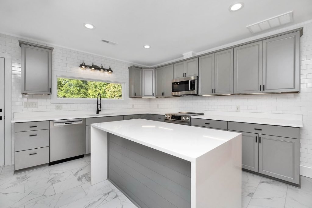 Gray Kitchen Cabinets