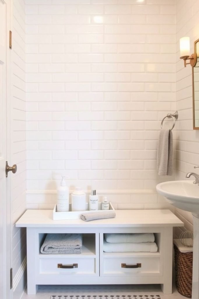 Hidden Bench Storage