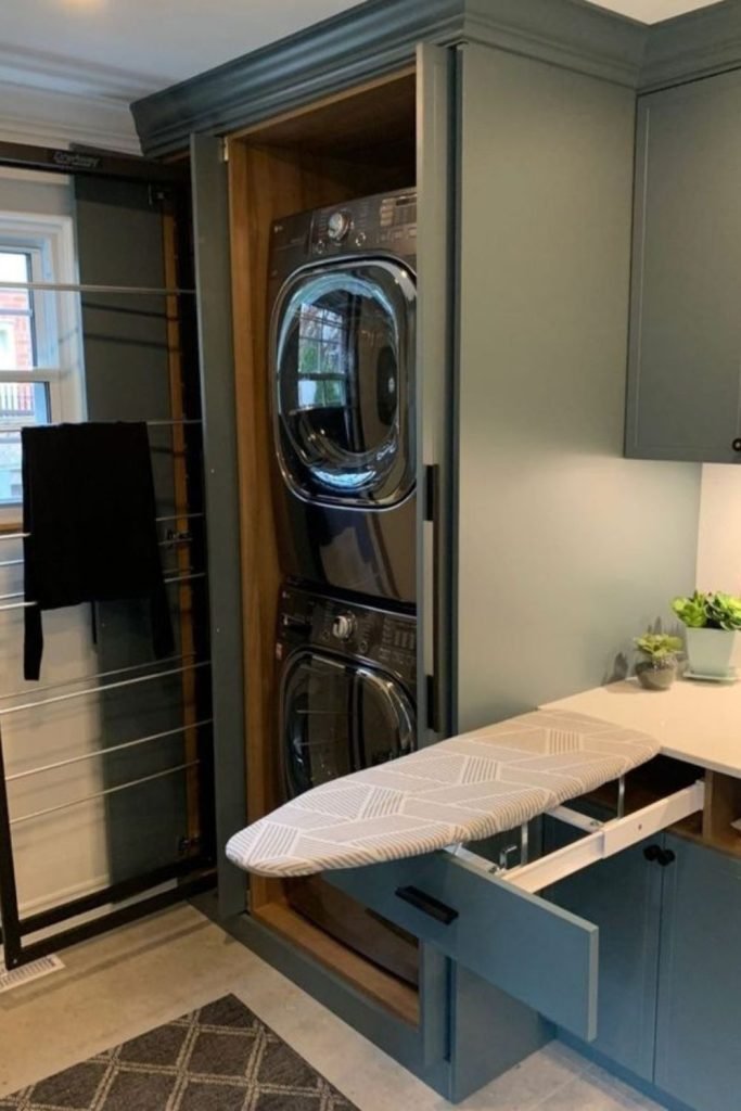 Hidden Ironing Board