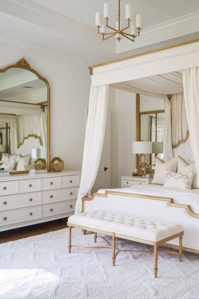Ivory Column Bedroom