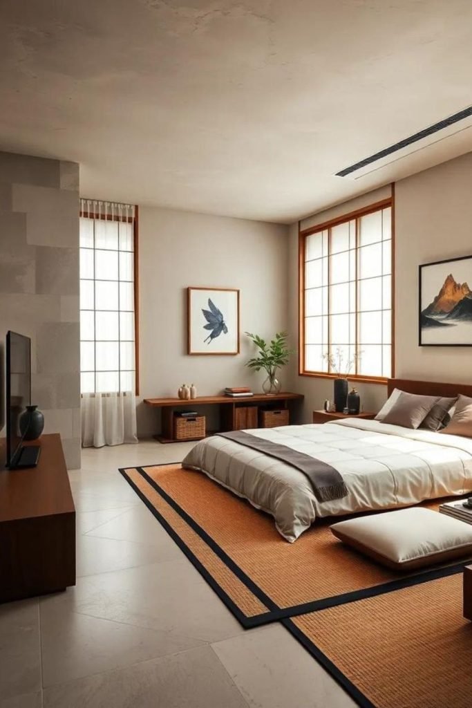 Japanese Tatami Bedroom