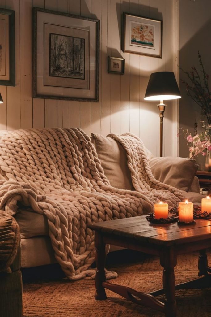 Knit Blanket Comfort