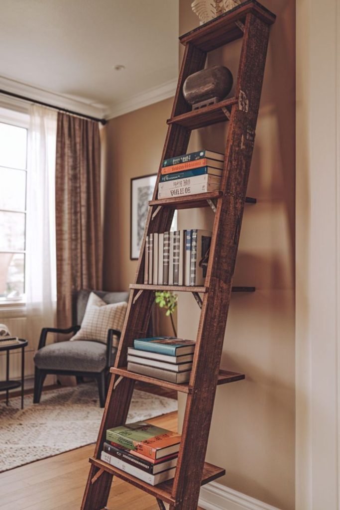 Ladder Shelf Storage