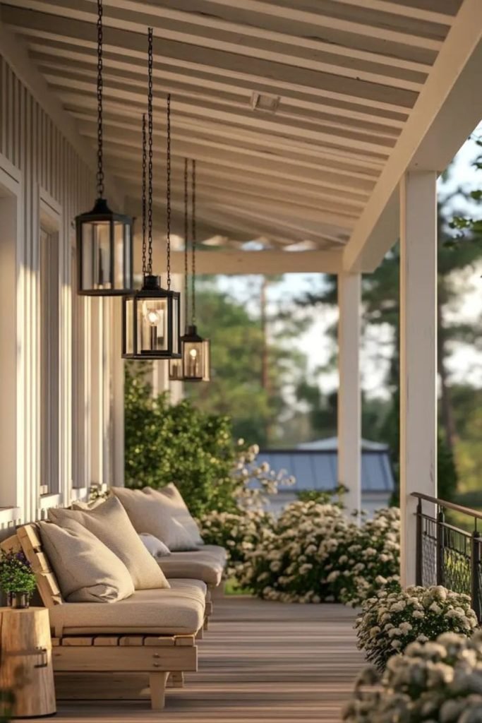 Lantern Seating Area