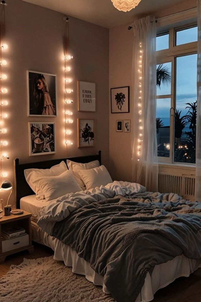Layered Bedroom Lighting