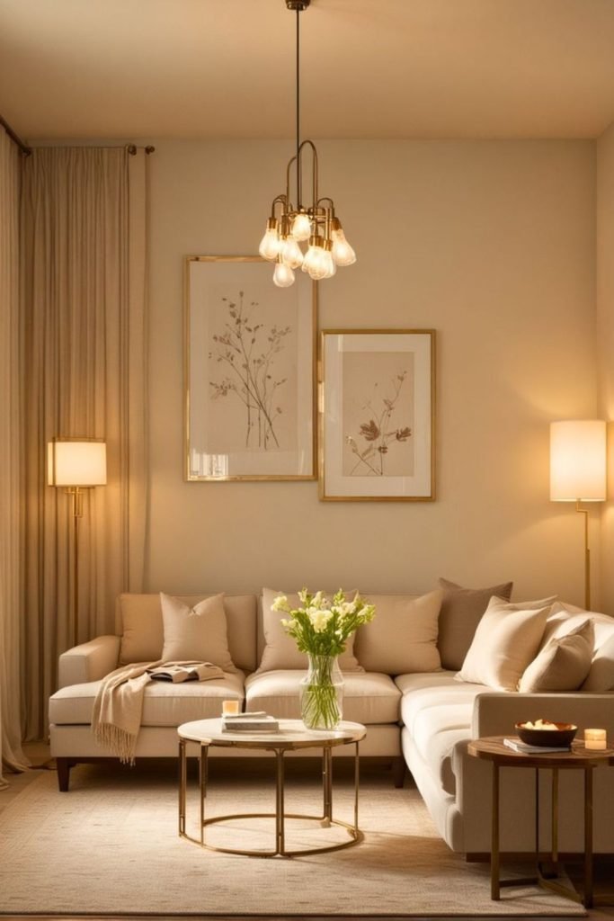 Linear Furniture Layout