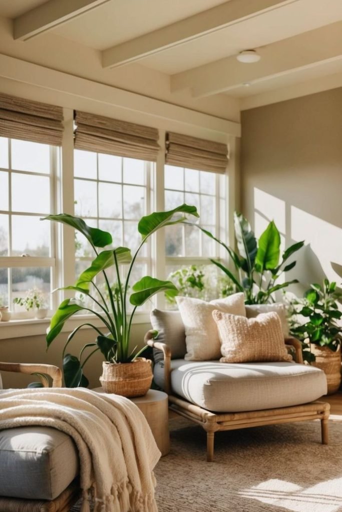 Linen Armchair Arrangement