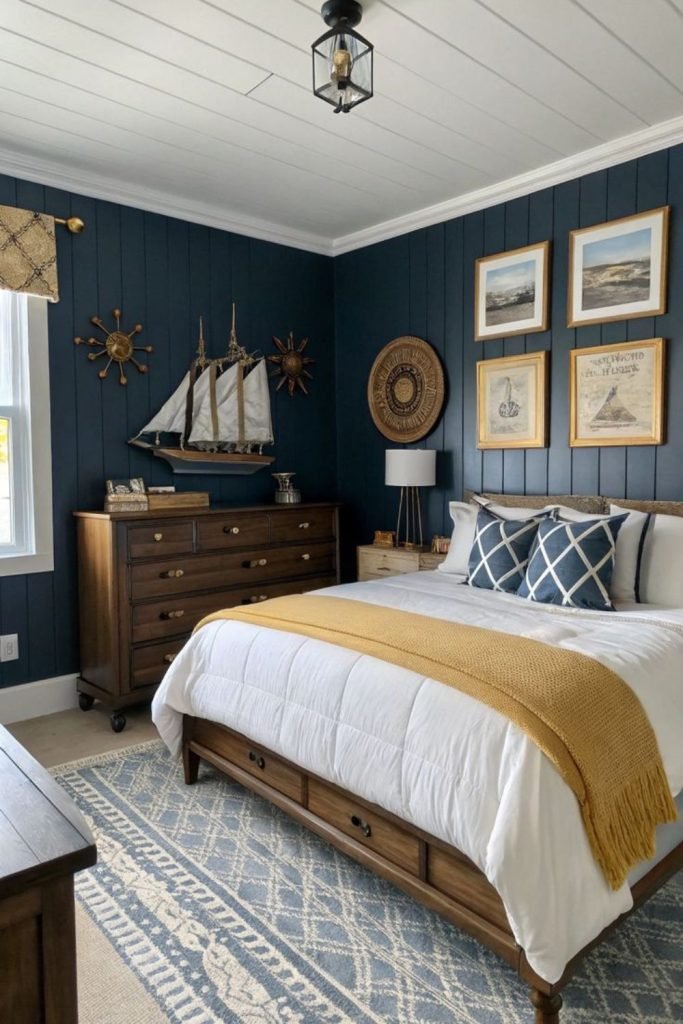 Maritime Wood Bedroom