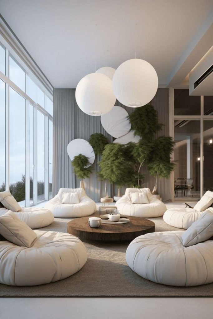 Minimalist Floor Seating