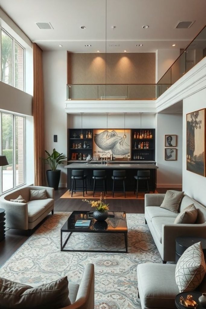 Multiple Lounger Setup