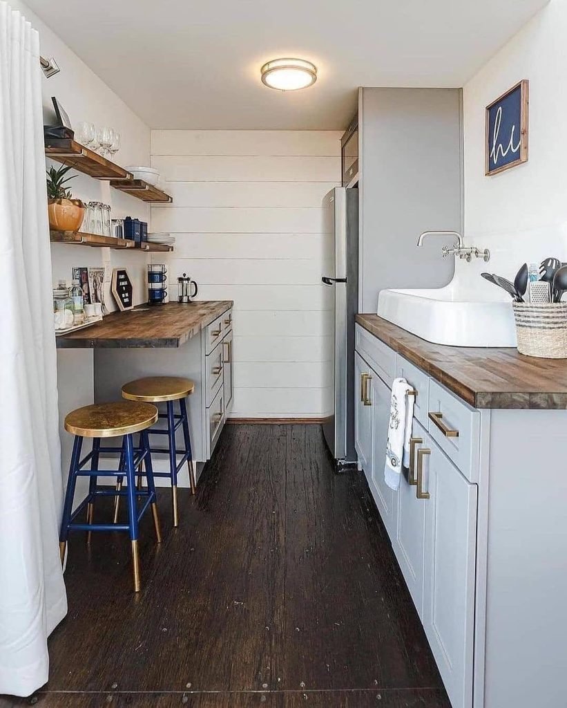 Narrow Galley Kitchen