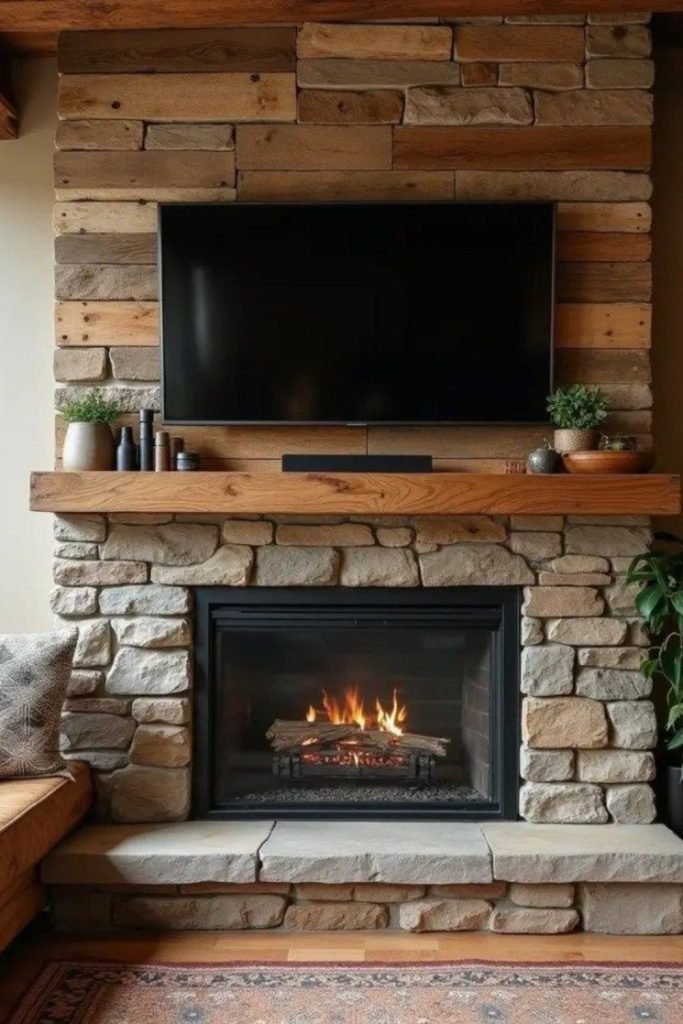 Oak Beam Fireplace