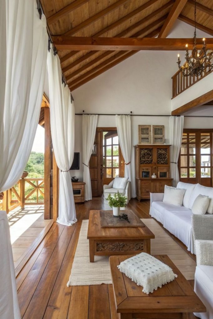 Oak Beam Living Room