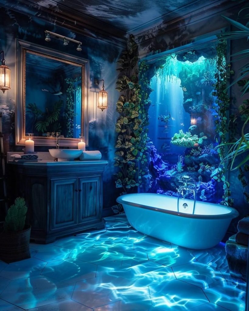 Ocean Theme Bathroom