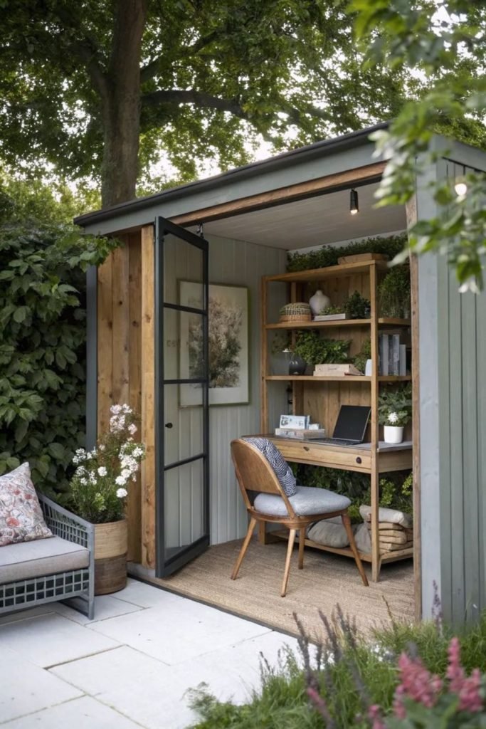 Outdoor Porch Office