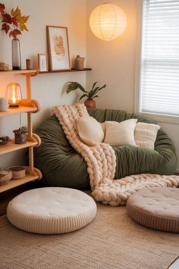 Oversized Cushion Seating