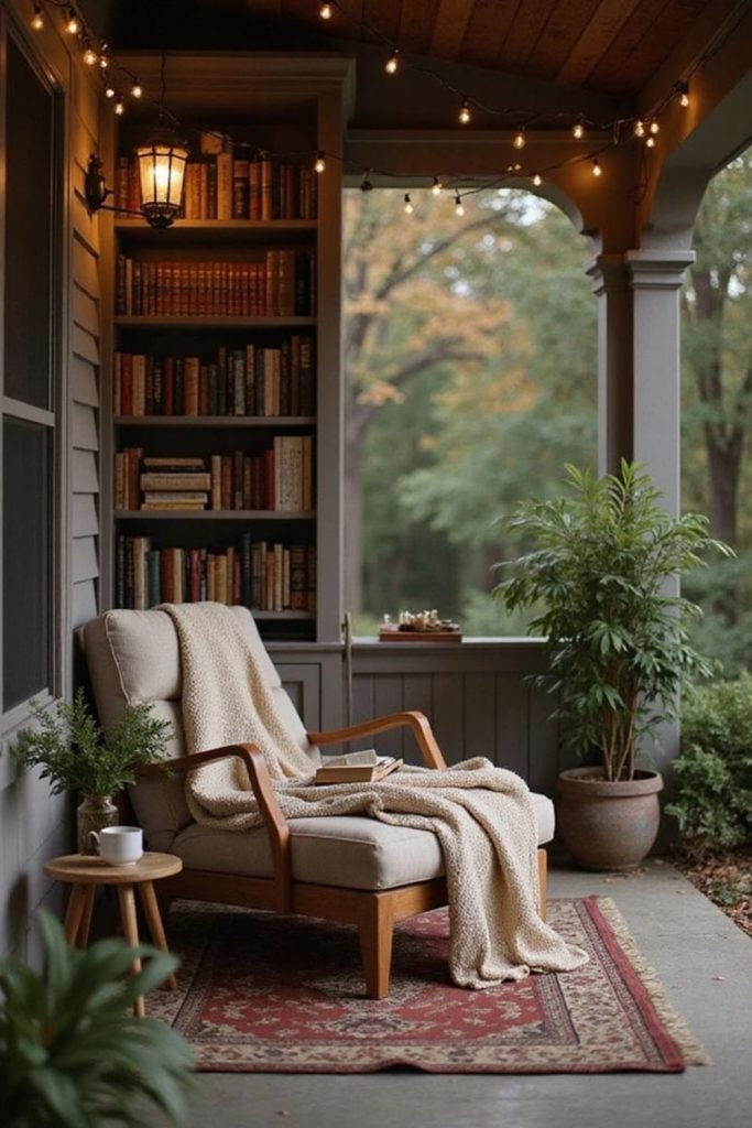 Pale Wood Porch
