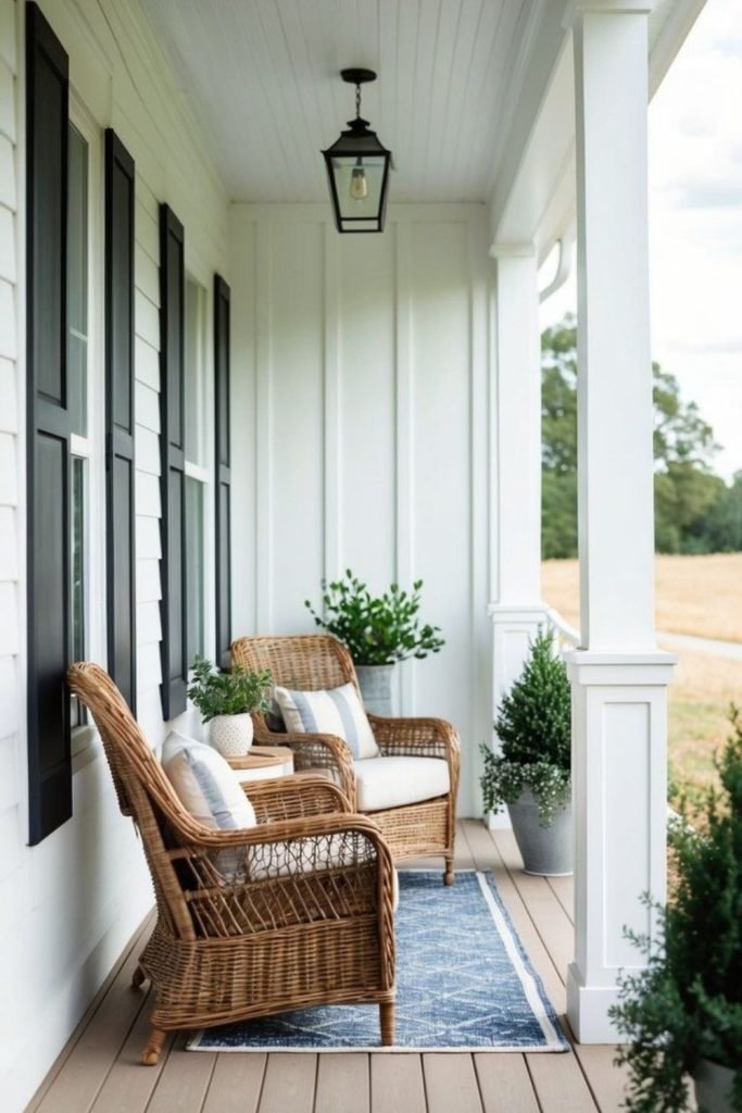Pale Wood Porch
