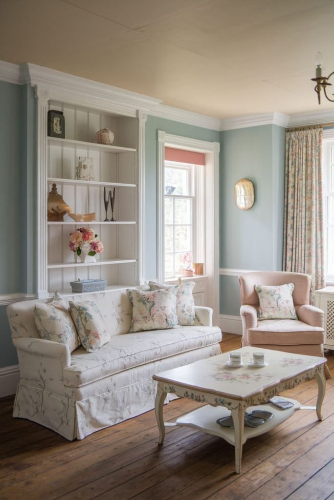 Pastel Cottage Room