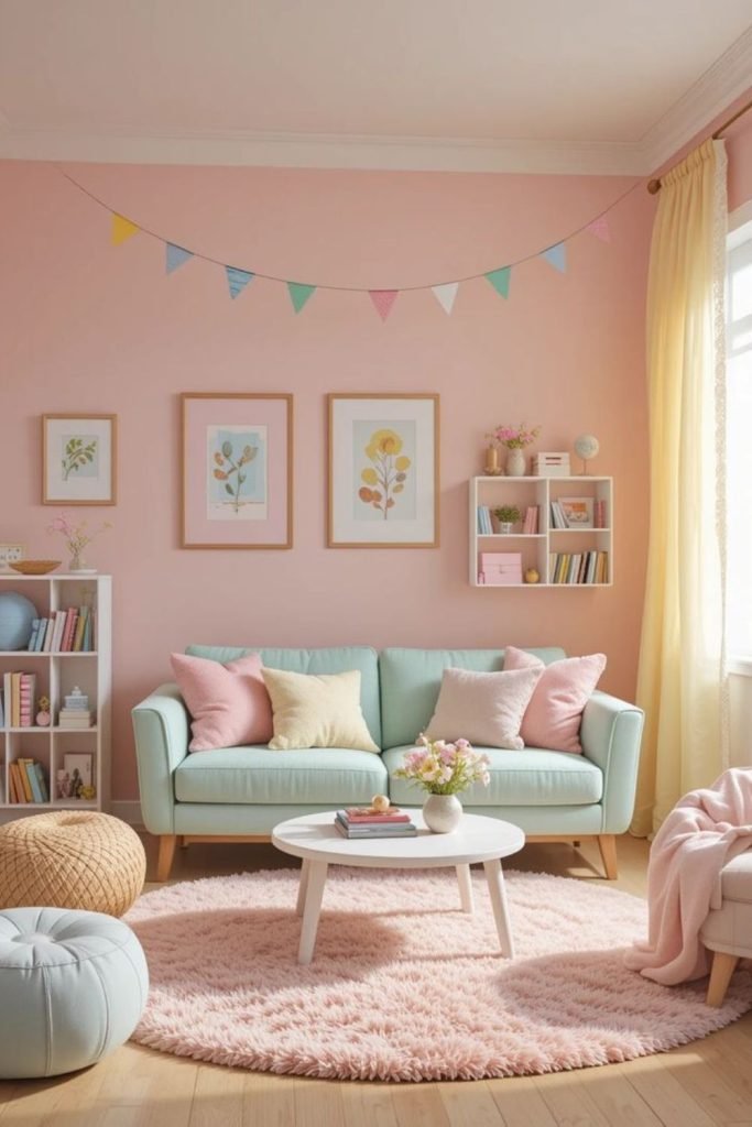 Pastel Furniture Colors