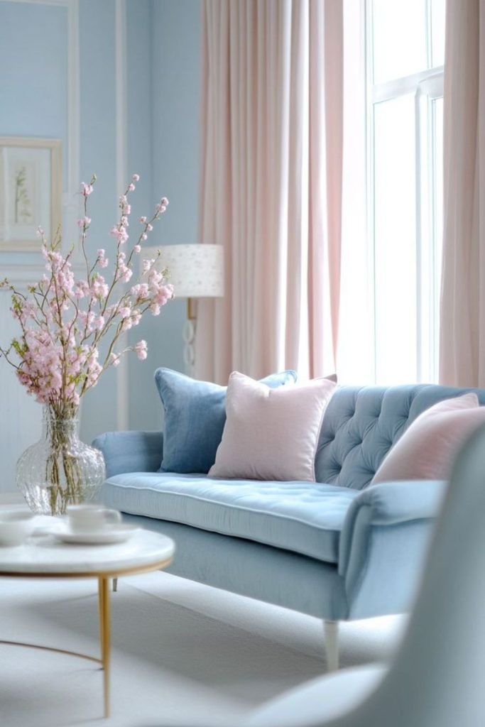Pastel Living Room