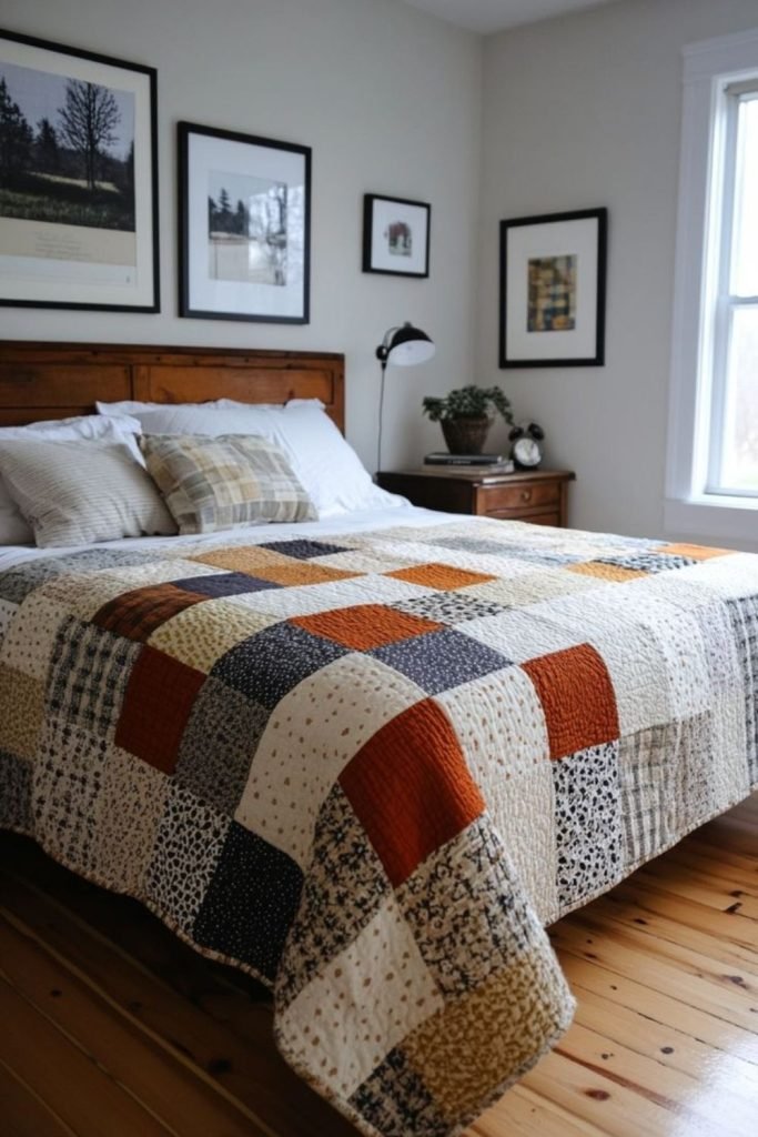 Patchwork Quilt Bedroom