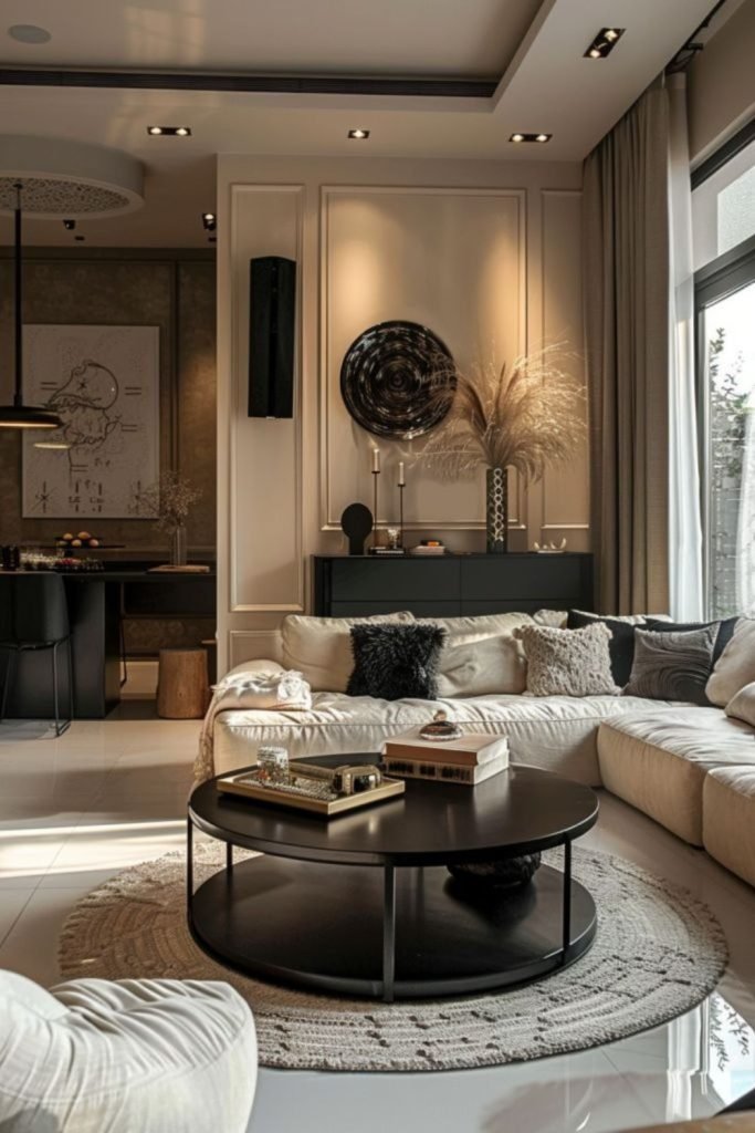 Pebble Black Accents