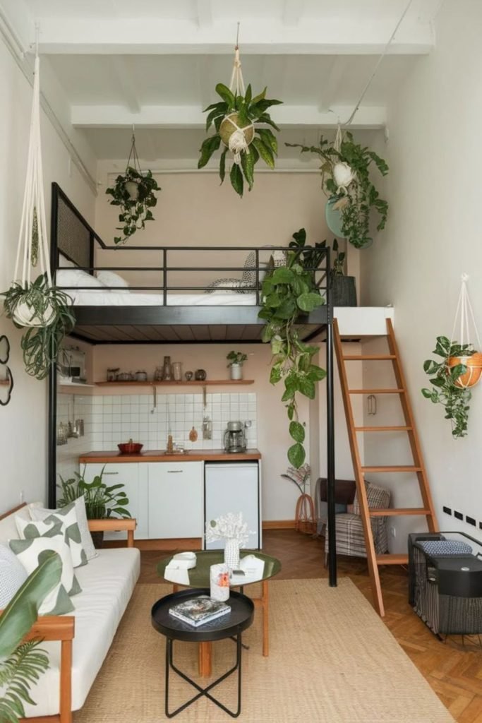Plant-Filled Studio