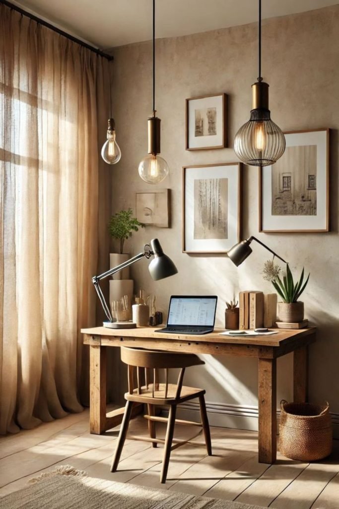 Reclaimed Wood Office
