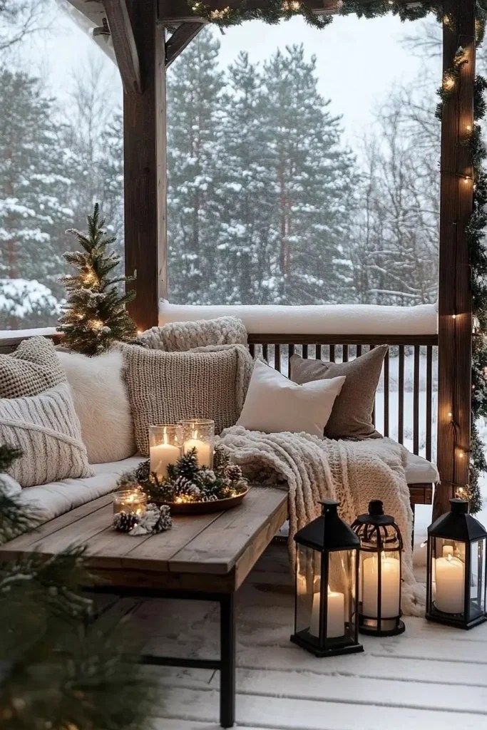 Rustic Forest Porch