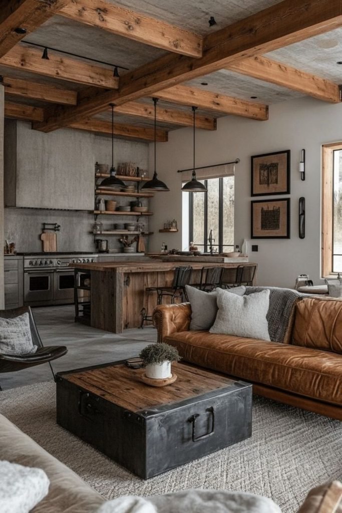 Rustic Metal Living