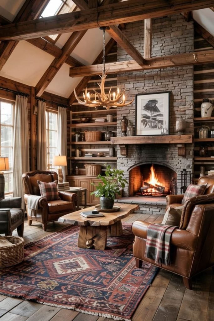 Rustic Seating Areas