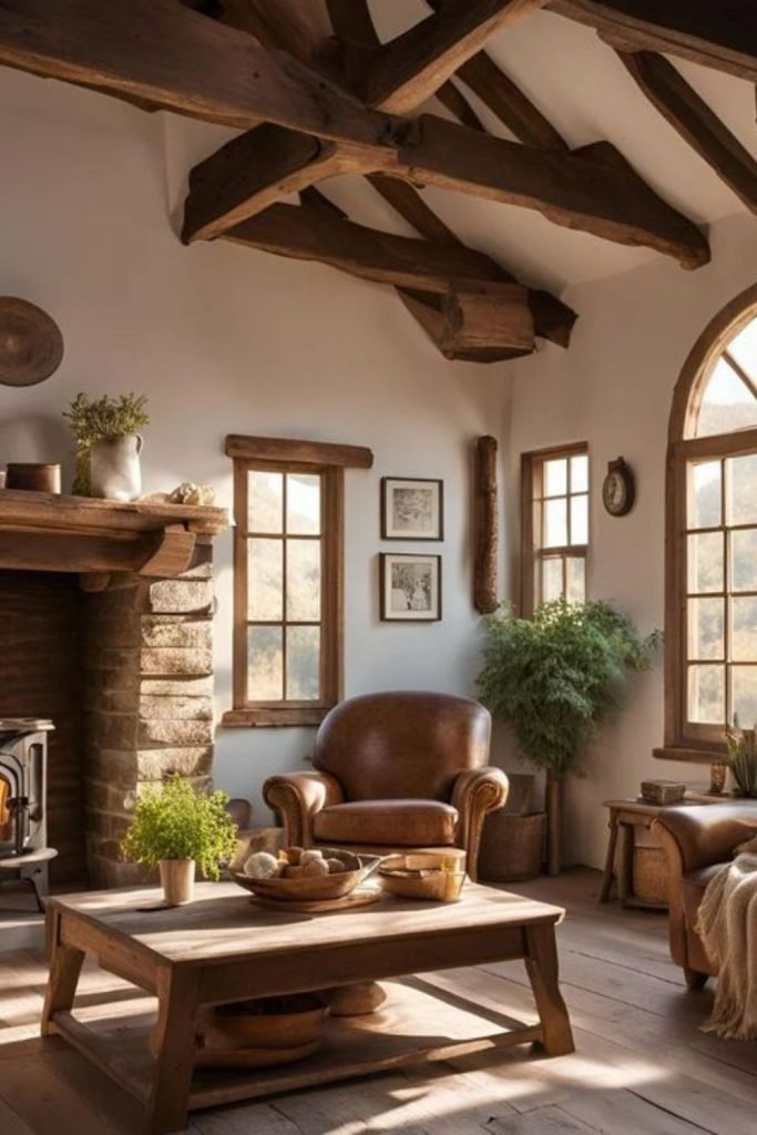 Rustic Timber Beams