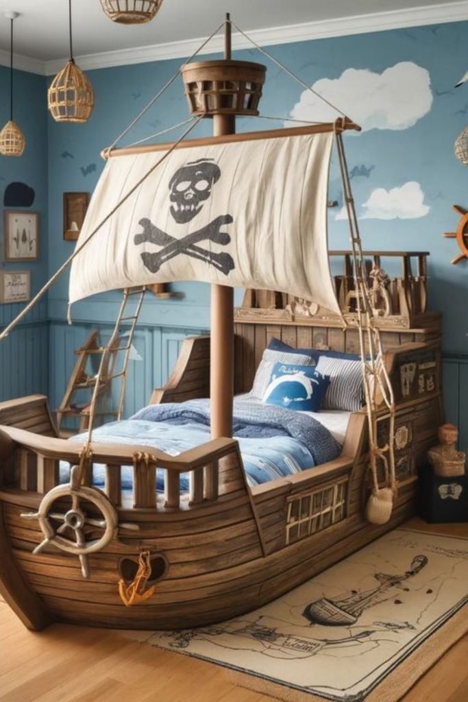 Ship Themed Bedroom