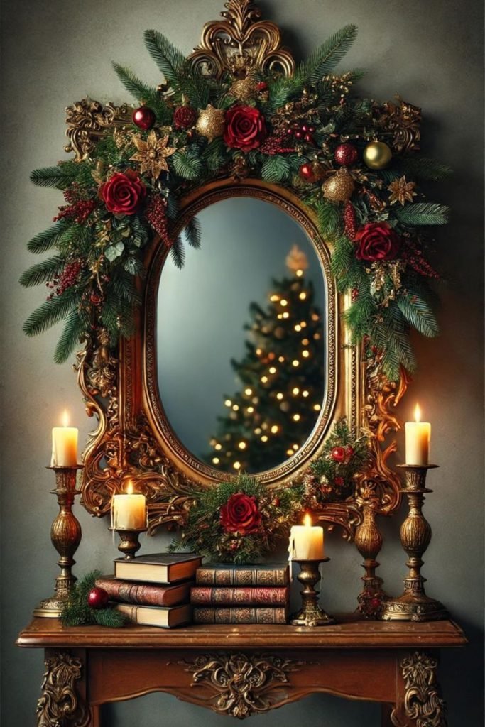 Snowy Mirror Borders