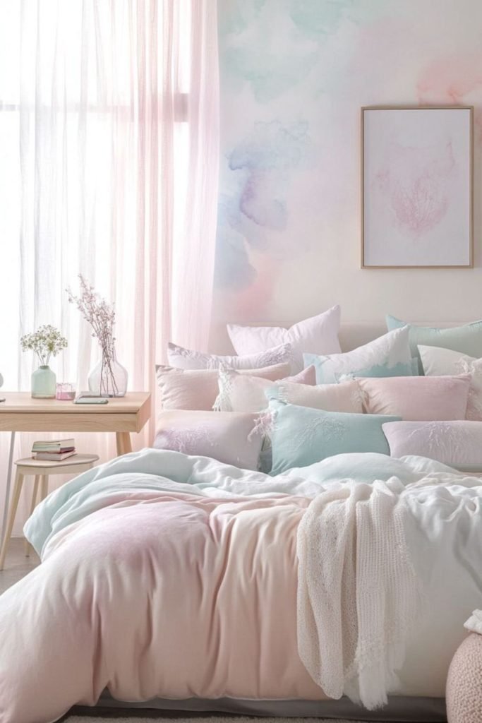 Soft Pastel Bedding