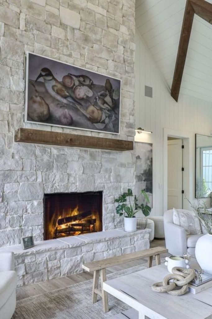 Stone Fireplace Design