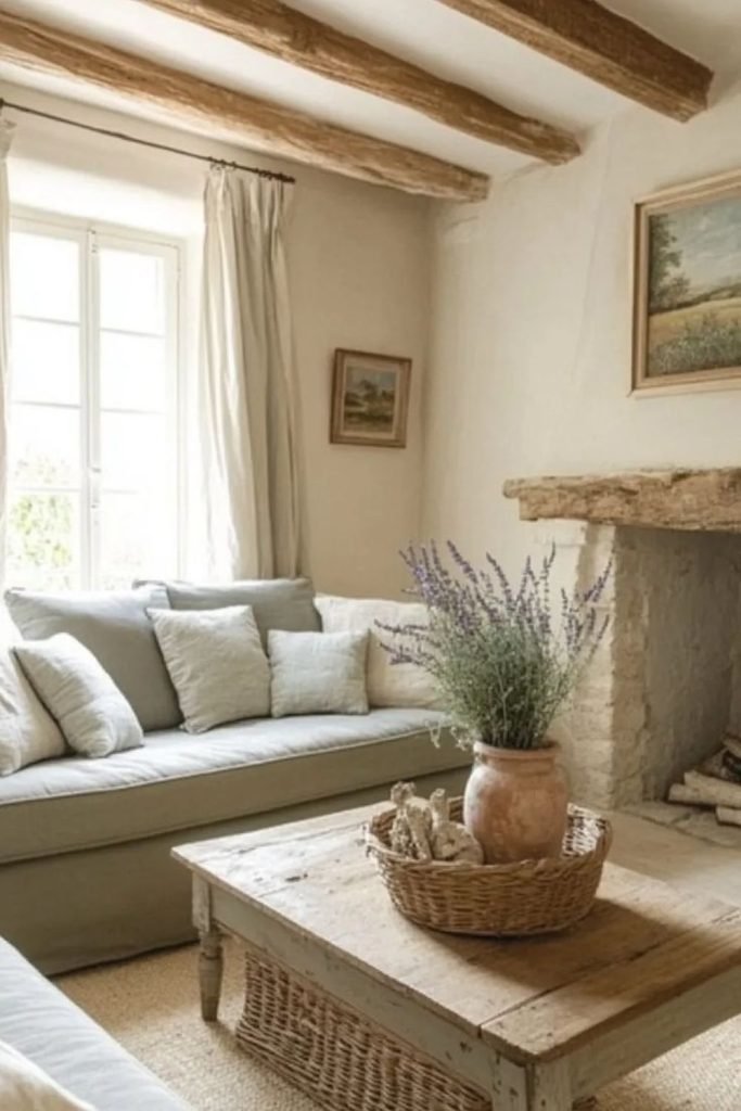 Stone Fireplace Seating