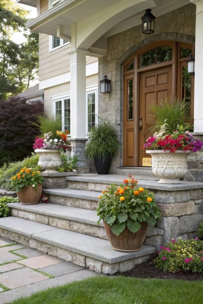 Stone Porch Design