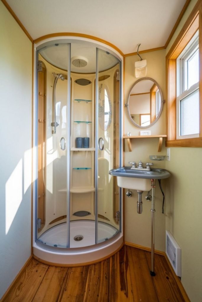 Teak Wood Bathroom