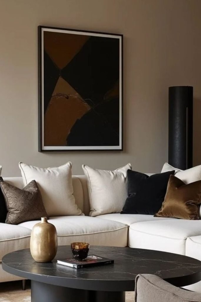 Textured Black Accents