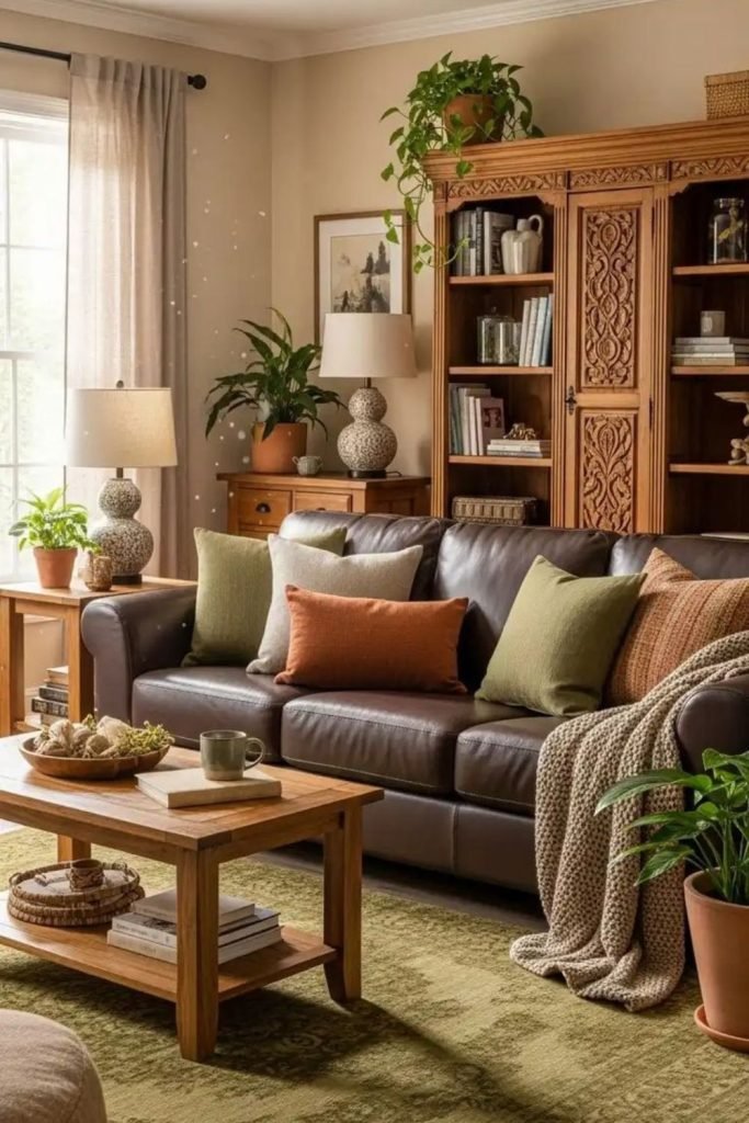 Walnut Brown Seating