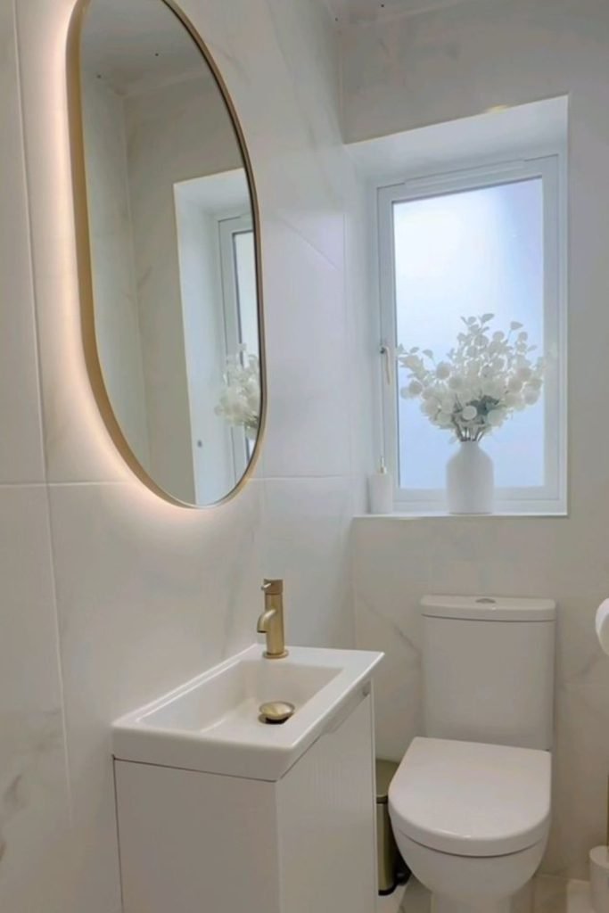 White Minimal Bathroom