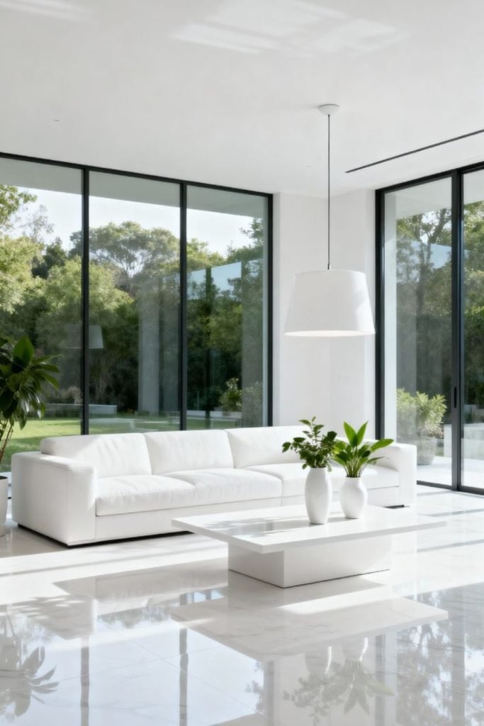 White Minimalist Space