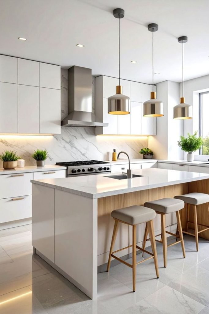 White Nordic Kitchen